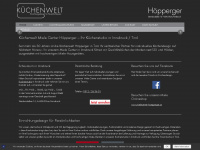 kuechenwelt-hoepperger.at Webseite Vorschau