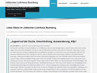 lehrhaus-bamberg.de Webseite Vorschau