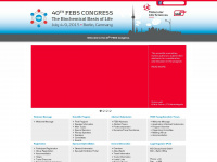 febs2015.org Webseite Vorschau