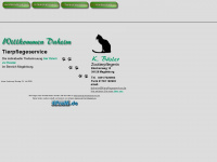 tierpflegeservice.de Webseite Vorschau