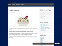 liebe-jesus.de Webseite Vorschau