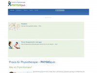 physiopuls.de Webseite Vorschau