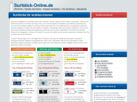 surfstick-online.de Webseite Vorschau