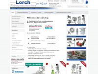 lorch-shop.com Webseite Vorschau