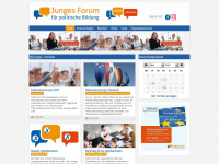 junges-forum.com Webseite Vorschau