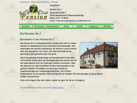 pension-neudietendorf.de Webseite Vorschau