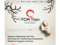 tcmtian.ch Webseite Vorschau