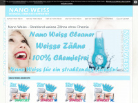 nanoweiss.com Webseite Vorschau