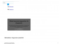 meerwasseraquarium24.de Webseite Vorschau