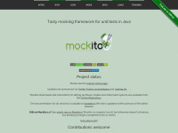 mockito.org Webseite Vorschau