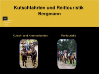 kutschfahrten-bergmann.de Webseite Vorschau