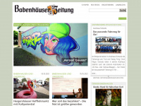 babenhaeuser-zeitung.de Webseite Vorschau