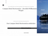 campus-hotel-hertenstein.ch Webseite Vorschau