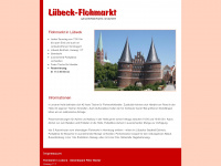 luebeck-flohmarkt.de Webseite Vorschau