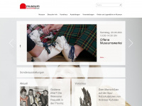 stadtmuseum-ffb.de Webseite Vorschau