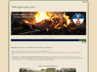 wikingermarkt-jork.com Webseite Vorschau