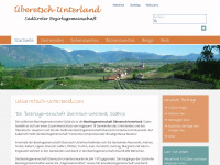 ueberetsch-unterland.com Webseite Vorschau