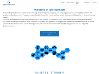 scharfkopf.com Webseite Vorschau
