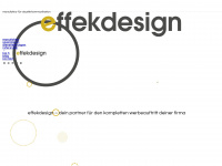 effekdesign.ch Webseite Vorschau