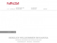 karusa.de Webseite Vorschau