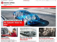 agvs-upsa.ch Webseite Vorschau