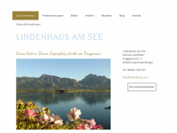 lindenhaus.com Webseite Vorschau