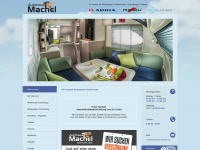 machel-wohnmobile.de Webseite Vorschau