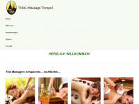 thai-massage-tempel-hilden.de Webseite Vorschau