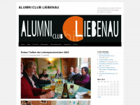 alumniclubliebenau.at Webseite Vorschau