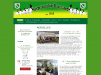 scheckenclub-rheinland.com Webseite Vorschau