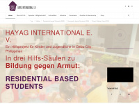 hayag-project.com Webseite Vorschau