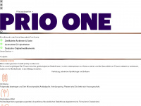 prio-one.de Webseite Vorschau