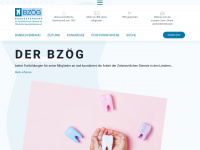 bzoeg.de Webseite Vorschau