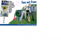 tanz-mit-franz.de Webseite Vorschau
