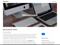 hoodmusic.net Webseite Vorschau