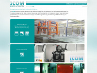 icom-automation.de Webseite Vorschau