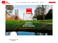 spd-stormarn.de Webseite Vorschau