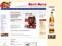 narri-narro.info Webseite Vorschau