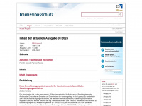 immissionsschutzdigital.de Webseite Vorschau