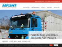 container-brueckner.de Webseite Vorschau