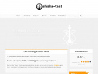 shisha-test.de Webseite Vorschau