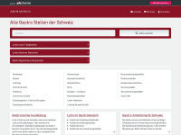 jobs-im-gastro.ch Webseite Vorschau