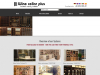 wine-cellar-plus.co.uk Webseite Vorschau