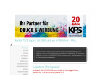 copyshop-druckerei-weinheim.de Webseite Vorschau