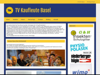 tvkaufleute-basel.ch Webseite Vorschau