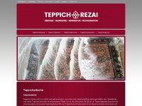 teppichwaesche-rezai.de Webseite Vorschau