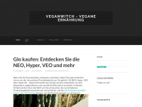 veganwitch.de Webseite Vorschau