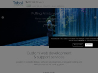 tribalsystems.uk Webseite Vorschau