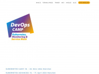 devops-training.de Webseite Vorschau