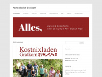 kostnixladengratkorn.wordpress.com Webseite Vorschau